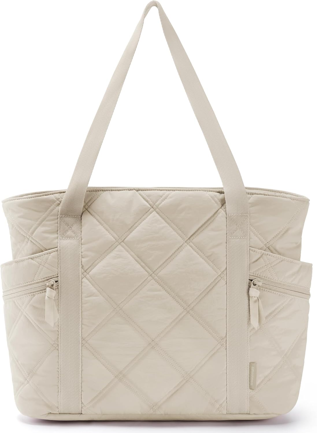 Baggit: Tote Bag for Women, Puffer Work Tote with Zipper, Travel Essentials Quilted Nurse Travel Hospital Bag