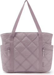 Baggit: Tote Bag for Women, Puffer Work Tote with Zipper, Travel Essentials Quilted Nurse Travel Hospital Bag