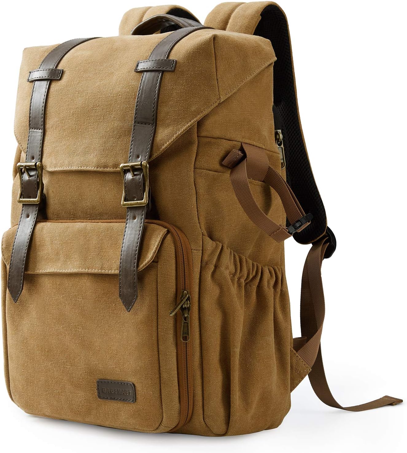Baggit: Camera Backpack, DSLR Camera Bag, Waterproof Camera Bag Backpack for Photographers, Fit up to 15" Laptop with Rain Cover and Tripod Holder, Ivory White